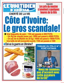 Le Quotidien d’Abidjan n°4156 - Du vendredi 8 juillet 2022