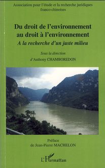 Du droit de l environnement au droit à l environnement