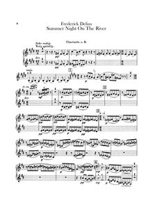 Partition clarinette 1/2 (en B♭), 2 pièces pour petit orchestre