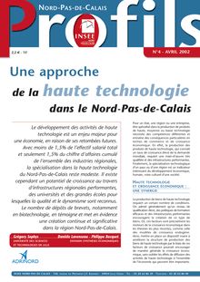 Une approche de la haute technologie dans le Nord-Pas-de-Calais