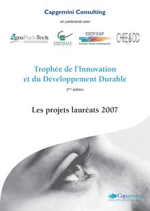 Trophée de l Innovation et du Développement Durable