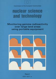 Monitoring gamma radioactivity over large land areas using portable equipment