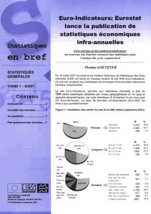 9/01 STATISTIQUES EN BREF