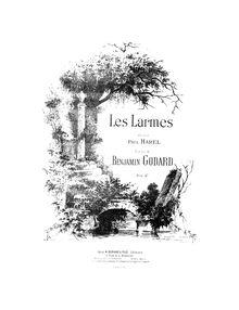 Partition complète (E minor), Les larmes, Godard, Benjamin