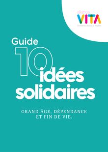 Guide des 10 idées solidaires - Ed 2019