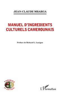 Manuel d ingrédients culturels camerounais