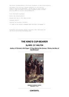 The King s Cup-Bearer
