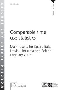 Comparable time use statistics