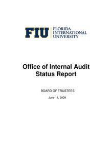 Final Office of Internal Audit Status Report  2 