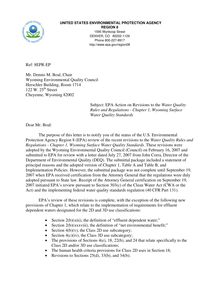 Wyoming comment letter, September 2008