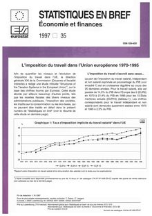 L imposition du travail dans l Union européenne 1970-1995