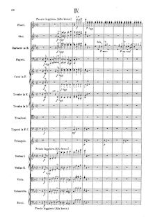 Partition I, Presto leggiero (Alla breve), Symphony No.2, Op.25