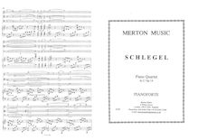 Partition complète et parties, Piano quatuor, C major par Leander Schlegel