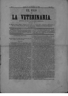 El Eco de la Veterinaria, n. 024 (1853)