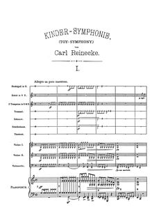 Partition complète (doubles as Piano , partie), Kinder-Sinfonie, Op.239