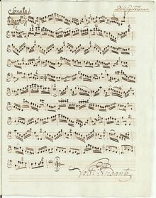 Partition flûte 2, Trio Sonata, TWV 42:e13, E minor, Telemann, Georg Philipp