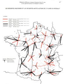 Etude de différents réseaux de gares et de dessertes terminales dans le cas du transport combiné. : 1687_c