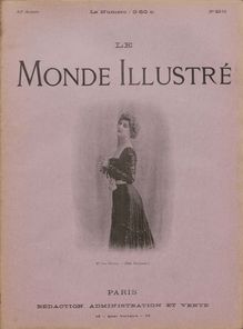 LE MONDE ILLUSTRE  N° 2243 du 24 mars 1900