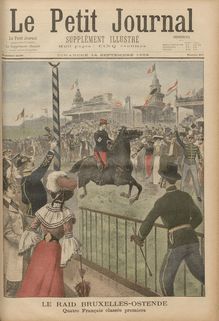 LE PETIT JOURNAL SUPPLEMENT ILLUSTRE  N° 617 du 14 septembre 1902