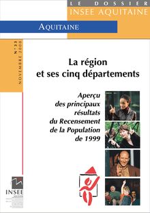 Aquitaine : Aperçu des principaux résultats du Recensement de la Population de 1999