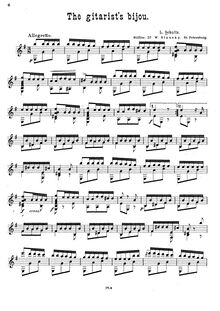 Partition complète, pour gitarist s bijou, E minor, Schultz, Leonard
