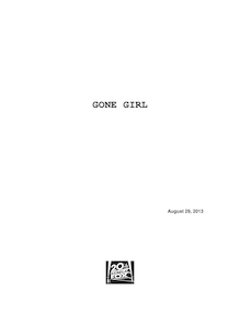 Gone Girl - Scénario 