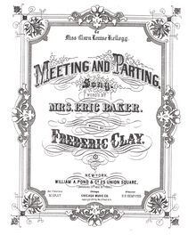 Partition complète, Meeting et Parting, Clay, Frederic Emes