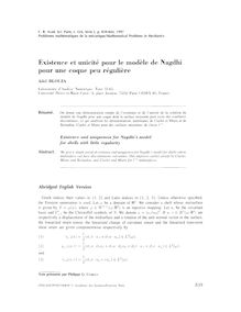 C R Acad Sci Paris t SOrie I p Probkmes mathematiques de la mCcanique Mathematica Problems in Mechanics