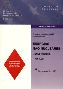 Programa específico de IDT no domínio das energias não nucleares (Joule-Thermie) (1994-1998)