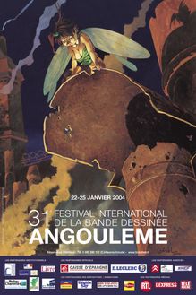 Affiche Festival de la BD Angoulême - 2004