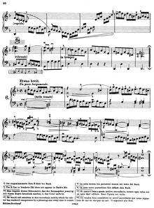 Partition Prelude No.2 en D minor, BWV 940, 5 Kleine Präludien, 5 Little Preludes