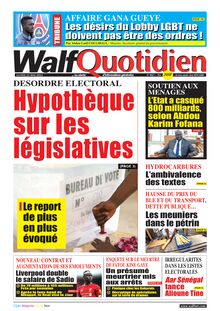 Walf Quotidien n°9047 - du lundi 23 mai 2022