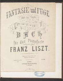 Partition complète (S.529ii), Collection of Liszt editions, Volume 10