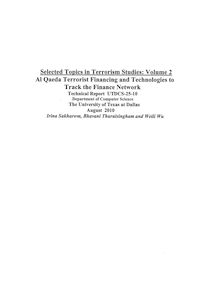 Selected Topics in Terrorism Studies: Volume II: Al - University ...