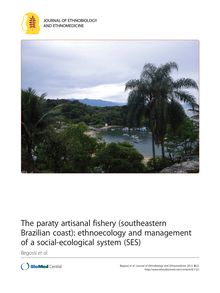 The paraty artisanal fishery (southeastern Brazilian coast): ethnoecology and management of a social-ecological system (SES)