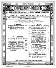Partition complète, Prélude dramatique, Op.355, Trio, Popp, Wilhelm