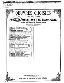 Partition complète, Tarantelle, Op.11, E♭ minor, Schumann, Gustav