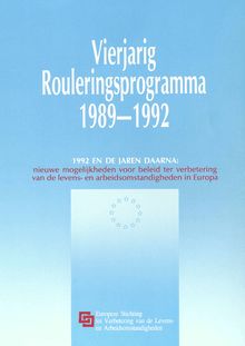 Vierjarig Rouleringsprogramma 1989-1992