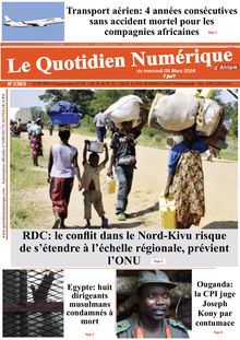 Quotidien Numérique d’Afrique du 06/03/2024