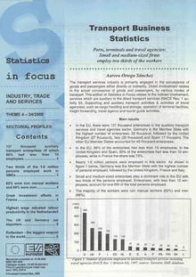 Statistics in focus. Industry, trade and services No 24/2000. Transport business statistics