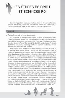 Les études de droit et Sciences Po - Extrait n°1 - Les études de ...