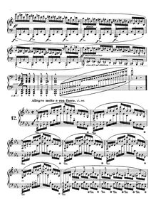 Partition Etude No.12, Etudes Op.25, Chopin, Frédéric