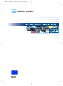 Evropska listina o malih podjetjih