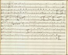 Partition ténor et Alto Trombones score, Cantate af Meisling til Kongen s Fødselsdag