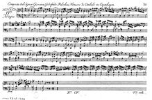 Partition complète, clavecin Sonata en F major, F major, Palschau, Johann Gottfried Wilhelm