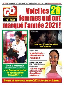 GO Magazine n°900 - du 29 décembre 2021 au 03 janvier 2022
