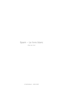 Livre Blanc - Le Spam