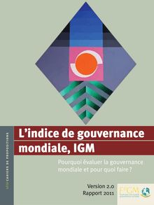 L’indice de gouvernance mondiale, IGM