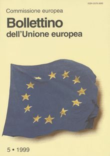 Bollettino dell Unione europea. 5/1999
