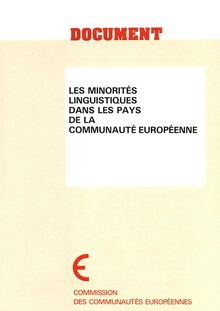 Les minorités linguistiques dans les pays de la Communauté européenne